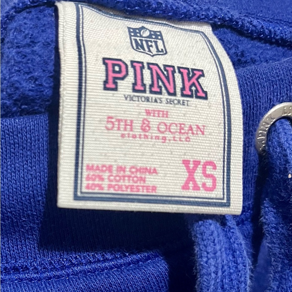 PINK VS Love Pink NY Giants Huddle Up boyfriend sweatpants - Picture 6 of 15
